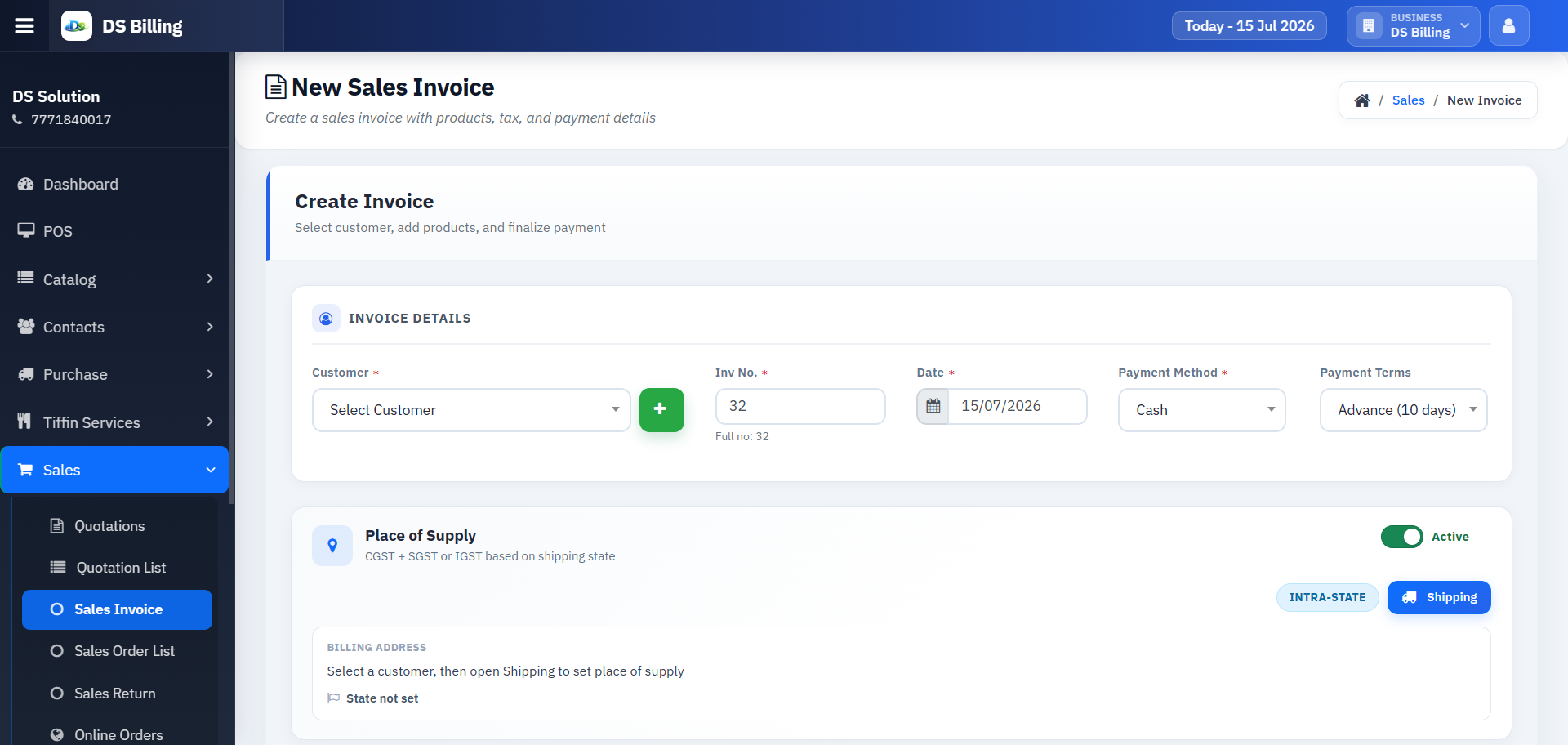 DS Billing Complete Software 